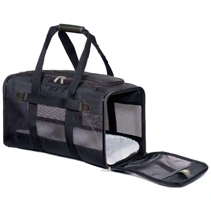 Sherpa Small Black Carrier 15"x10"x8"