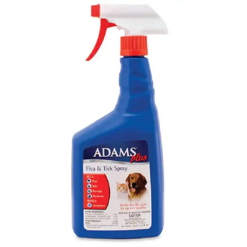 Adams Plus Flea & Tick Spray - 32 oz