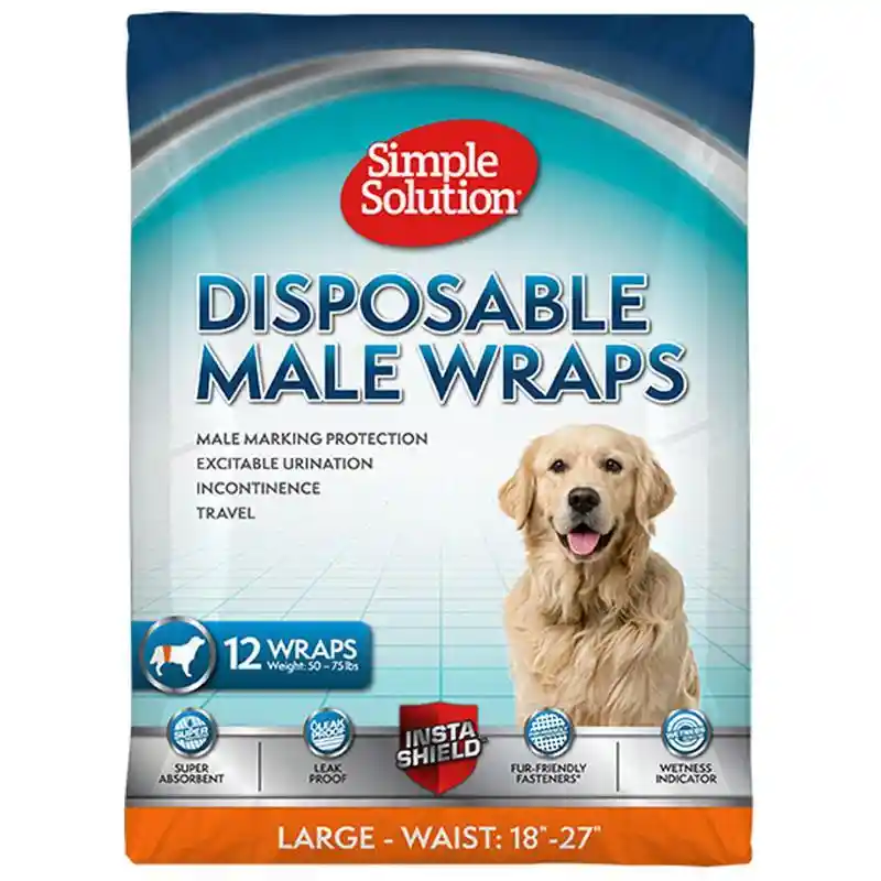 Brm Diaper Dspl Male Wrap Lg