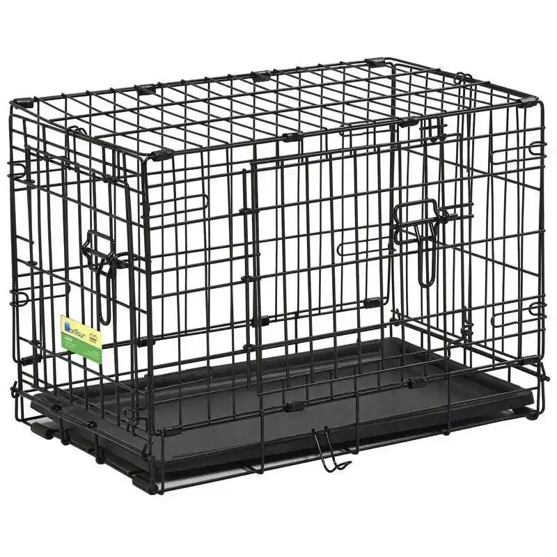 Midwest Contour 2-Door Folding Dog Crate, 22"