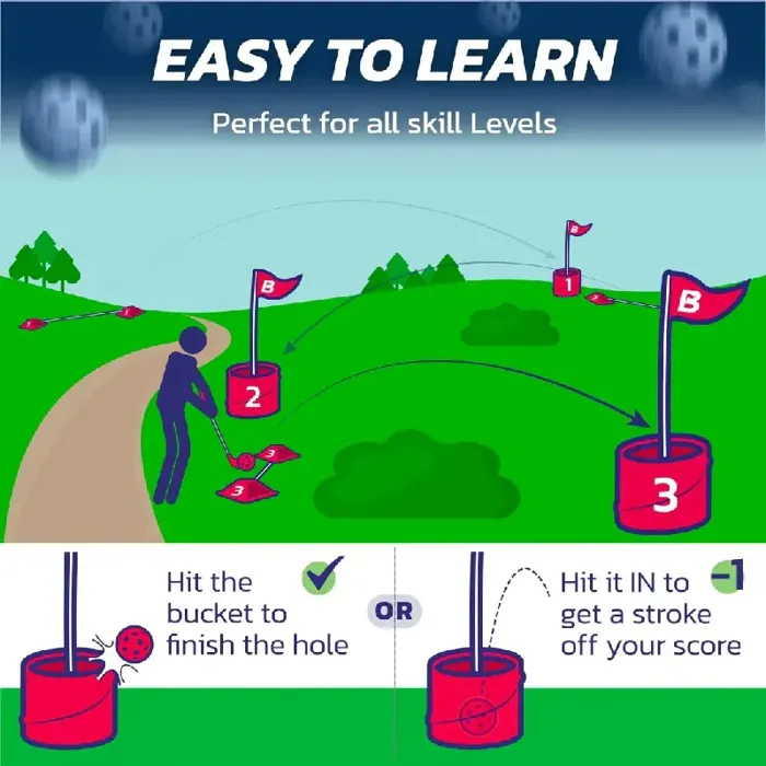 Bucket Golf Set | 9 Hole